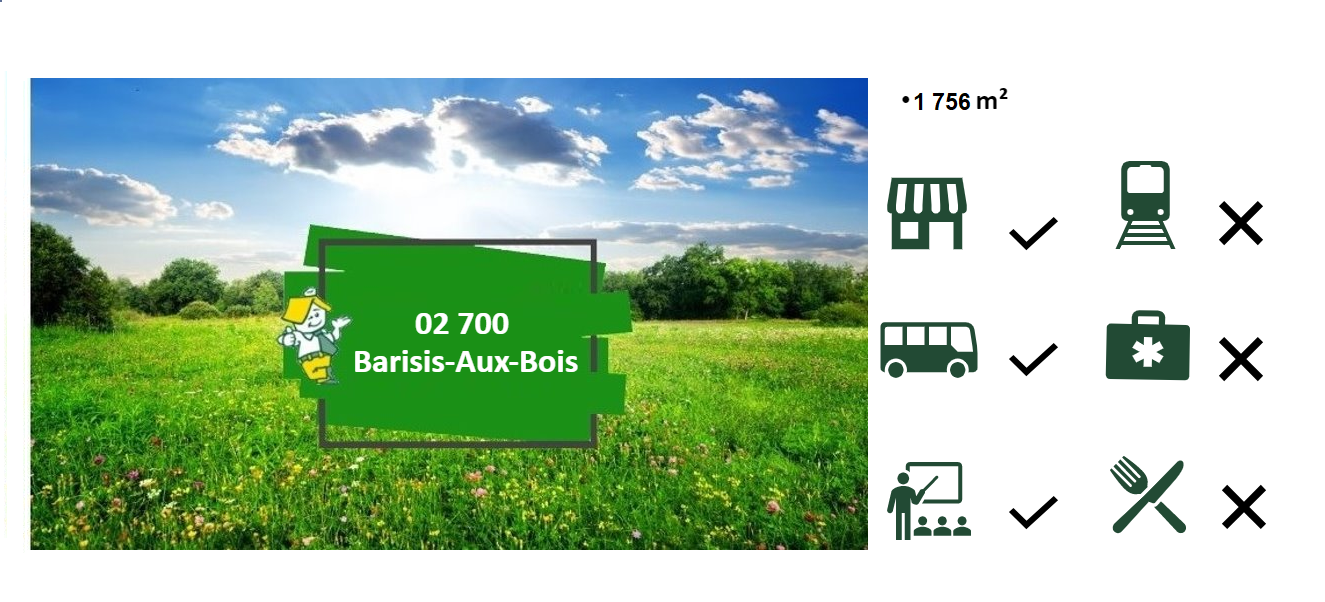 Barisis-aux-Bois 1756 m²